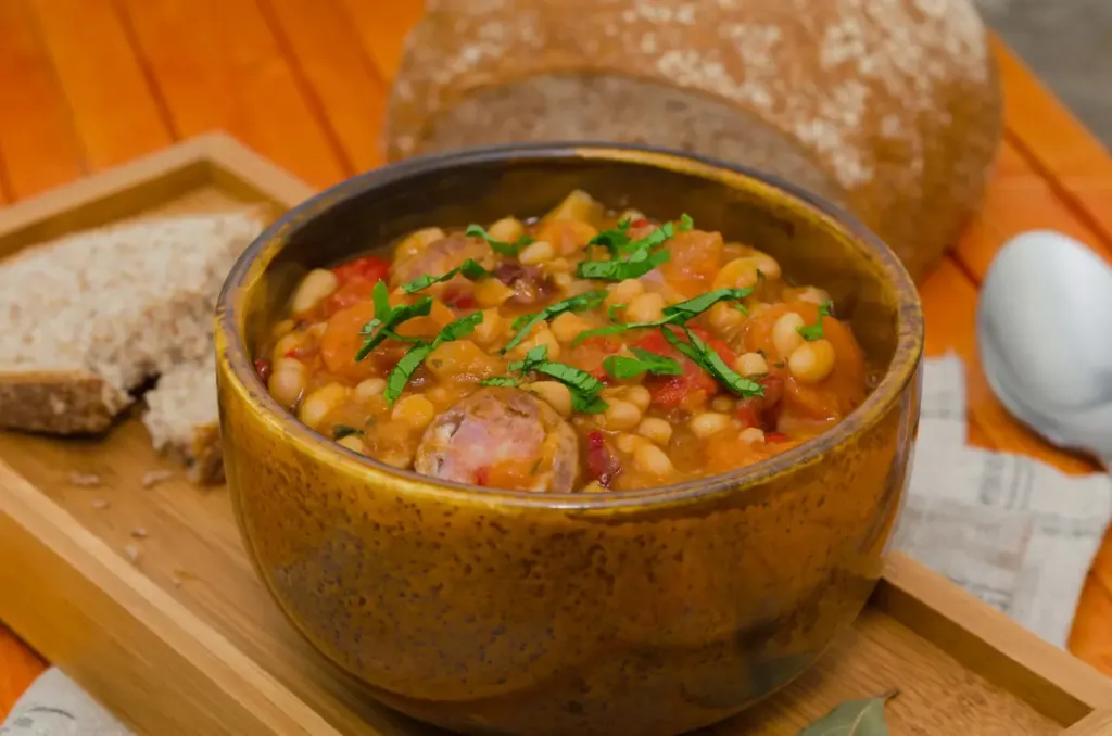 cassoulet dans un bol